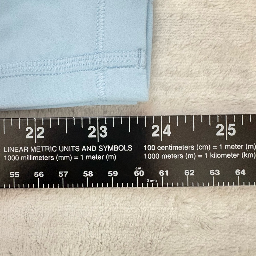 NWT Athleta Girl  Leggings in Light Blue Size 12 High Rise Stash - Picture 10 of 10